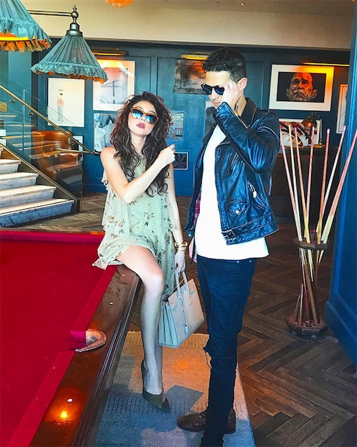 Sarah Hyland, Wells Adams, Brunch